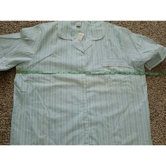 SABRINA By Mervyn's 2 pc Pajama Set Top & Pants Womens XL Stripe Floral NWT - Picture 11 of 14